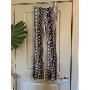 Bell bottomed leggings